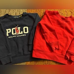 2 Polo by Ralph Lauren size 3T Sweatshirts